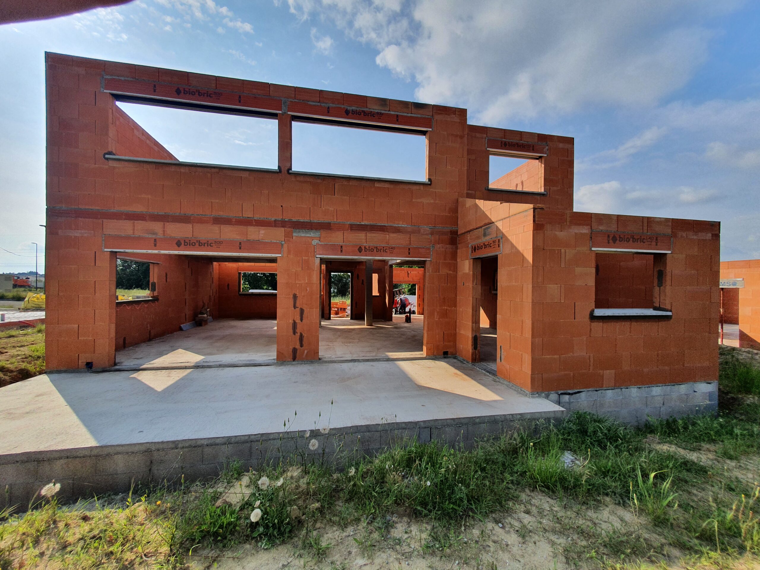 Construction d une maison a LABEGE